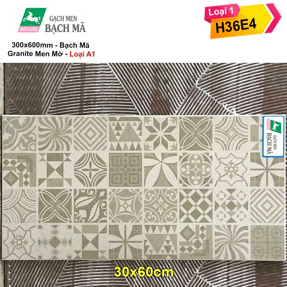 Gạch 30x60 Bạch Mã H36E4