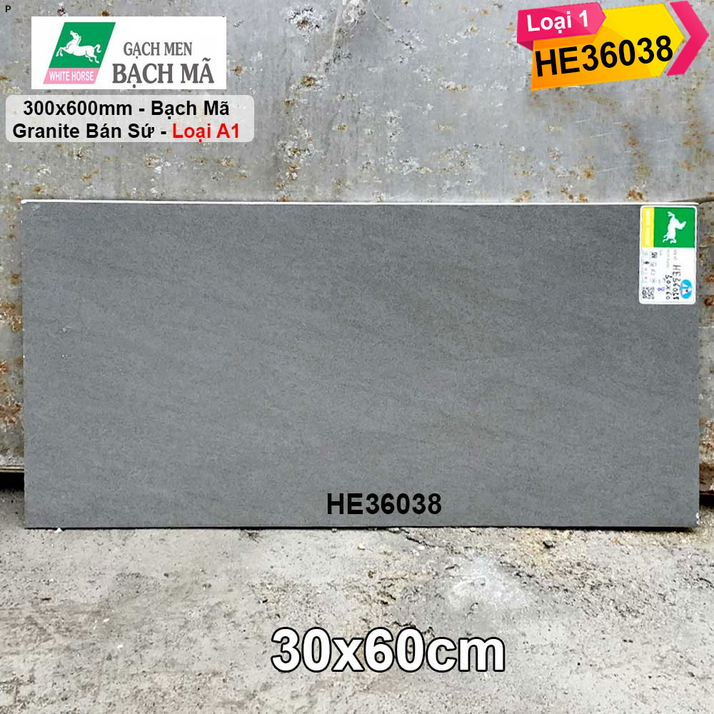 Gạch 30x60 Bạch Mã HE36038