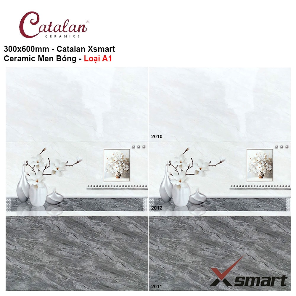 Gạch 30x60 Catalan Xsmart 2010-2011