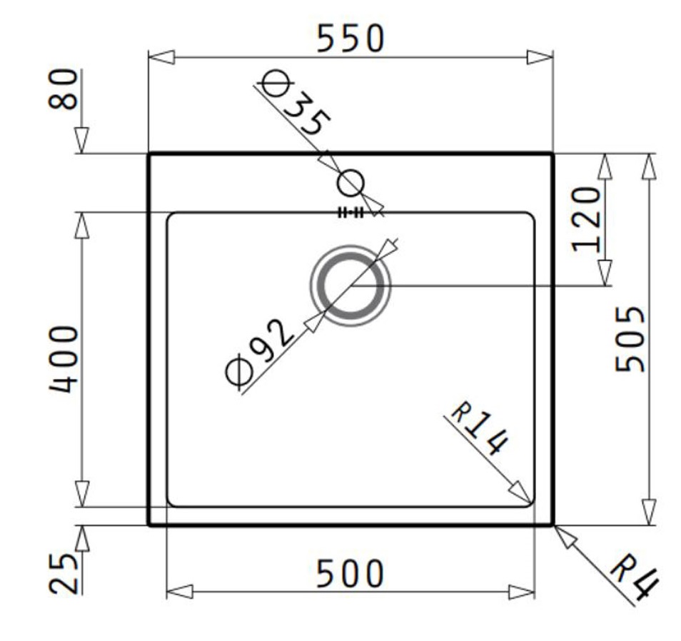 Bản vẽ kỹ thuật chậu rửa chén bát HMH 100098201 Bosch