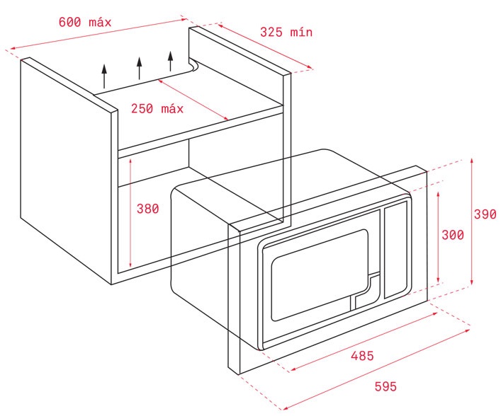 Bản vẽ lò vi sóng 40584202 Teka