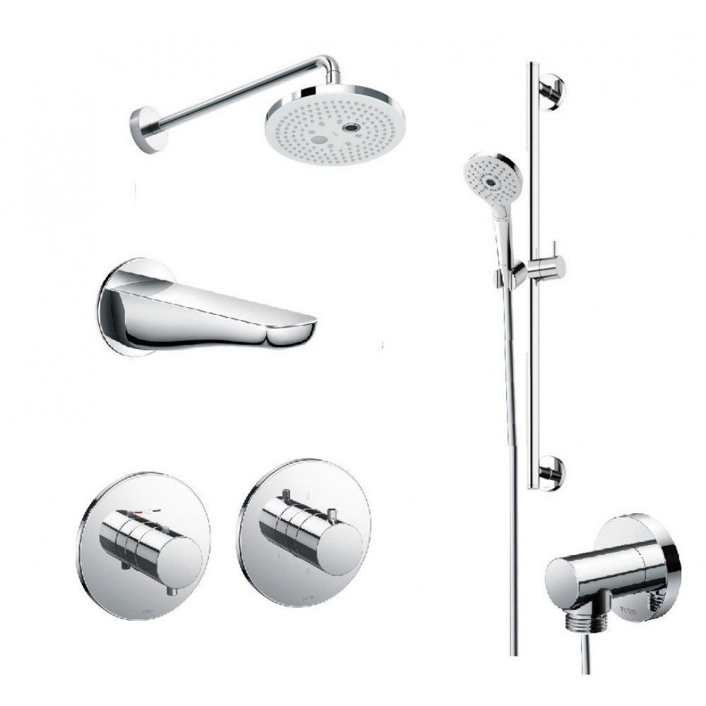 Sen Tắm TOTO Âm Tường 3 Đường Nước 3