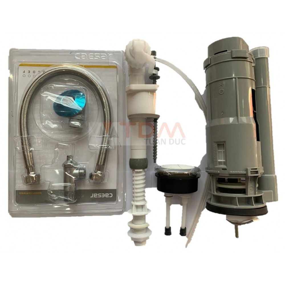 Bộ Xả Bồn Cầu Caesar FP872A 1 Khối 