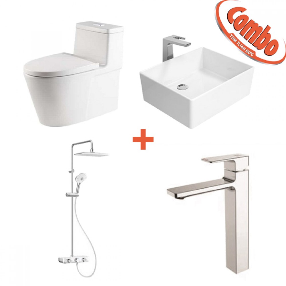 Combo American 1 Trọn Bộ VF-1808 + WP-F611 + WF-1302 + WF-4955