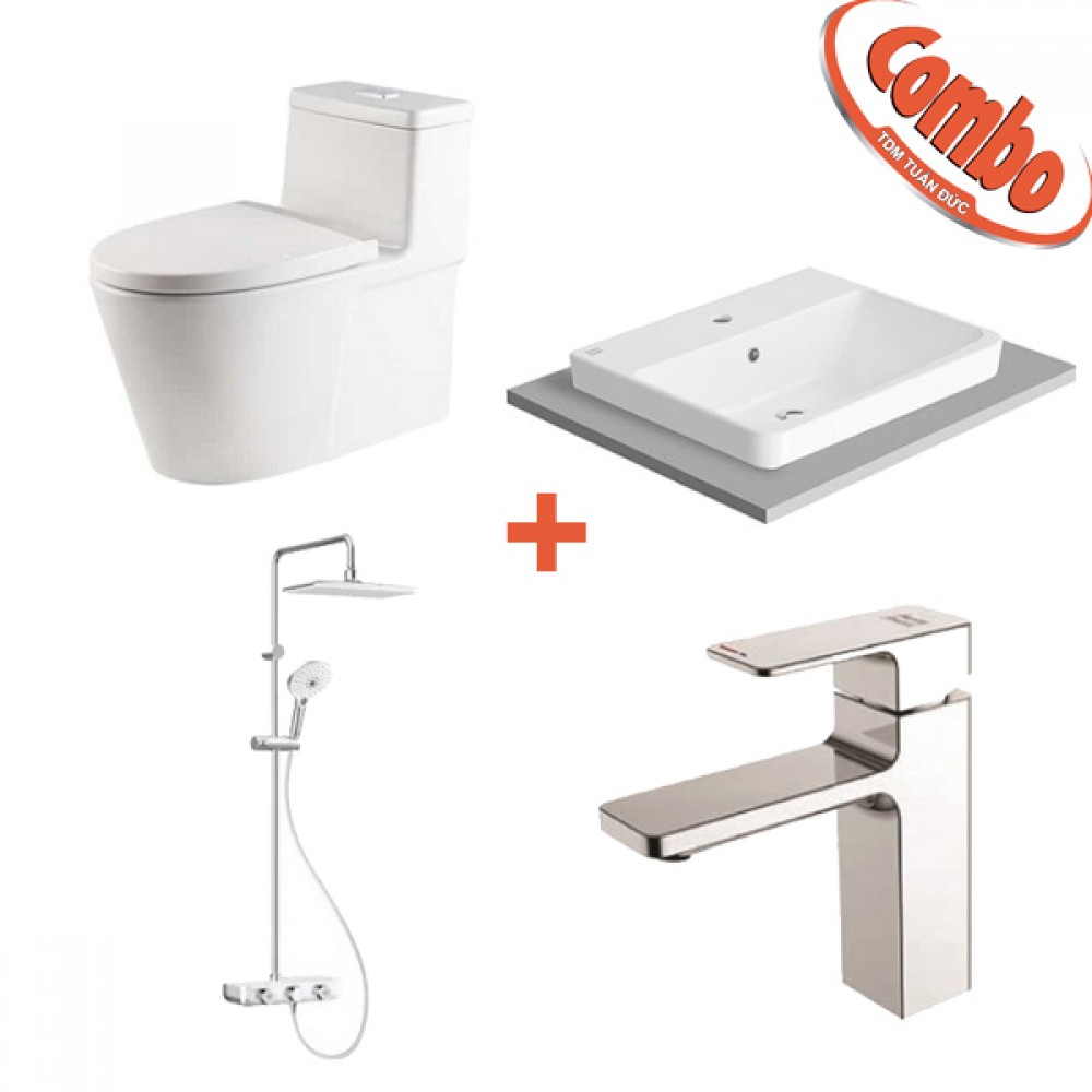 Combo American 3 Trọn Bộ VF-1808 + WP-F417 + WF-1301 + WF-4955