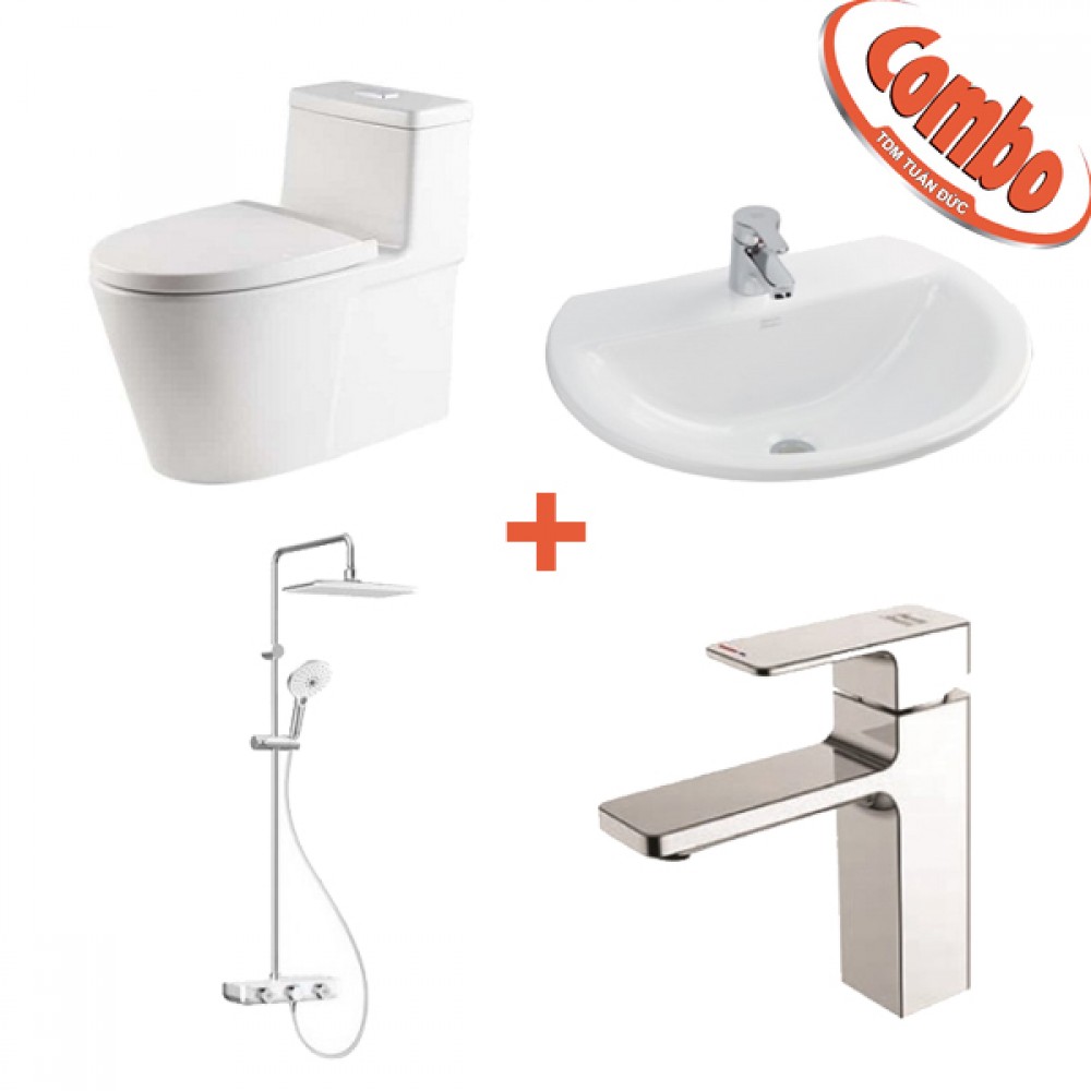 Combo American 4 Trọn Bộ VF-1808 + 0452-WT + WF-1301 + WF-4955