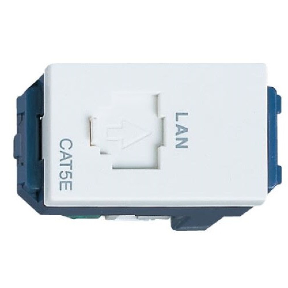 Ổ Cắm Data CAT5 Panasonic WEV2488SW-CAT5 Dòng Wide 