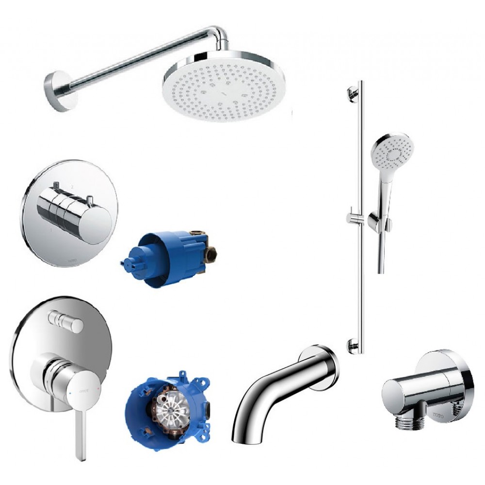 Sen Tắm TOTO Âm Tường 3 Đường Nước