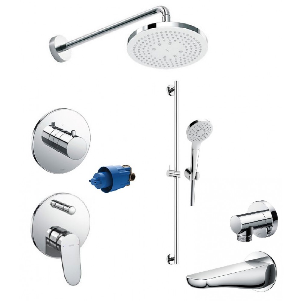 Sen Tắm TOTO Âm Tường 3 Đường Nước 