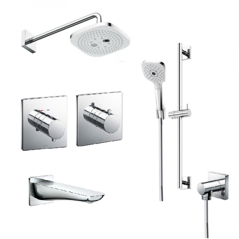 Sen Tắm TOTO Âm Tường 3 Đường Nước 2