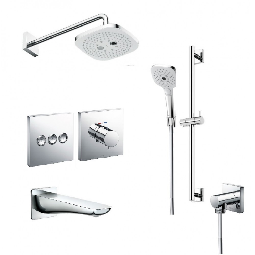 Sen Tắm TOTO Âm Tường 3 Đường Nước