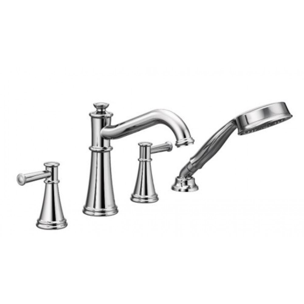 Vòi Xả Bồn Tắm Moen T9024 + 9792 Nóng Lạnh 4 Lỗ Vòi Xả Bồn Tắm Moen T9024 + 9792 Nóng Lạnh 4 Lỗ