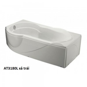 Bồn Tắm Chân Yếm 1.8M CAESAR AT3180L/R