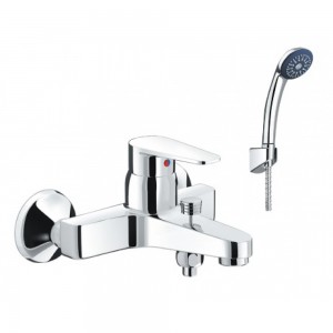 Vòi Sen Nóng Lạnh Inax BFV-1203S-4C Tay Sen Mạ