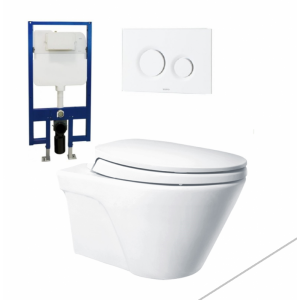 Bồn Cầu TOTO CW822NJWS/MB174P/WH172A Treo Tường