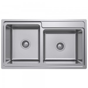 Chậu Bếp Hafele Valerian HS-SD8650 567.20.546 Hai Hộc Inox 304