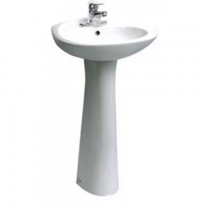 Lavabo Treo Tường Inax L-284V/L-284VD Kèm Chân Dài