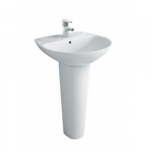 Chậu Lavabo Inax L-288V/L-288VD Treo Tường Kèm Chân Dài
