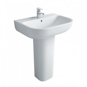 Chậu Lavabo Inax L-298V/L-298VD Treo Tường Chân Dài