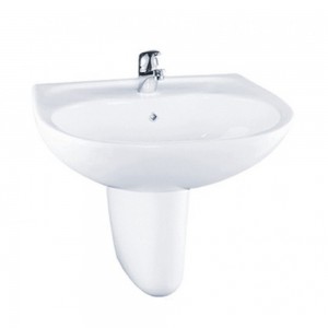 Lavabo TOTO LHT236CS Treo Tường Chân Ngắn