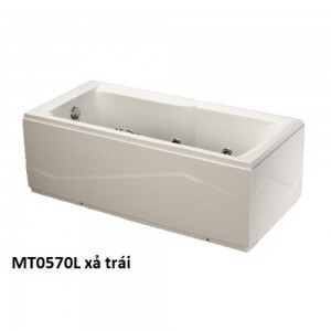 Bồn Tắm Massage 1.7M Chân Yếm CAESAR MT0570L/R
