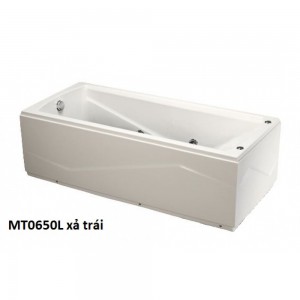 Bồn Tắm Massage 1.5M Chân Yếm CAESAR MT0650L/R