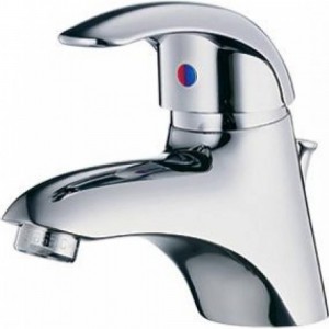 Vòi Nóng Lạnh Lavabo CAESAR B150CP Bộ Xả Ty Nhựa
