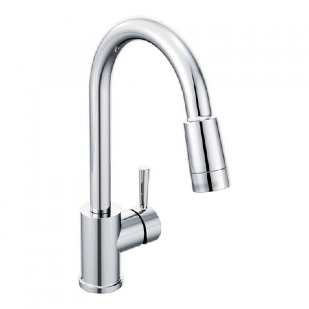 Vòi Rửa Chén Moen 46201 Rút Dây Nóng Lạnh Vòi Rửa Chén Moen 46201 Rút Dây Nóng Lạnh