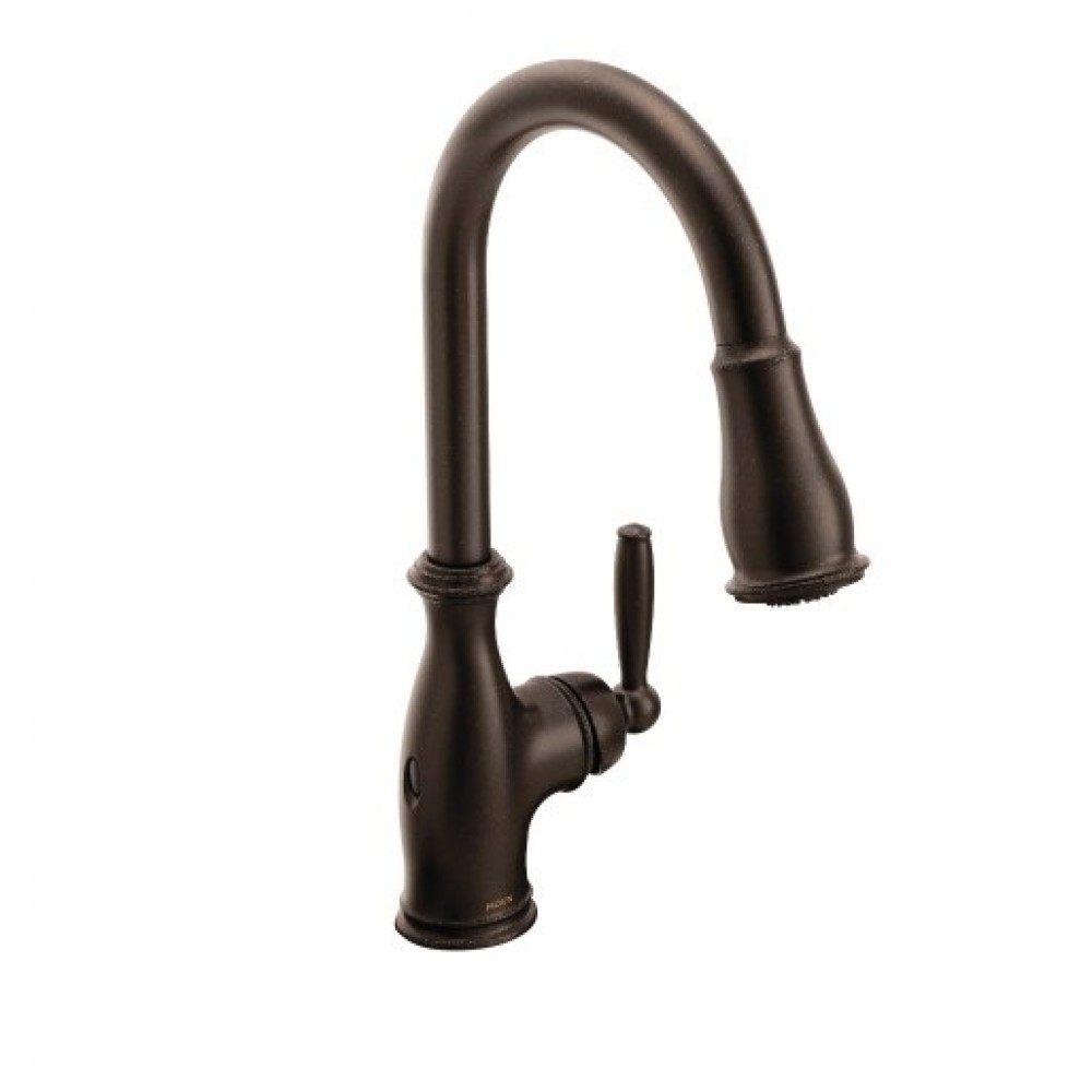 Vòi Rửa Chén Moen 71850RB Rút Dây Nóng Lạnh