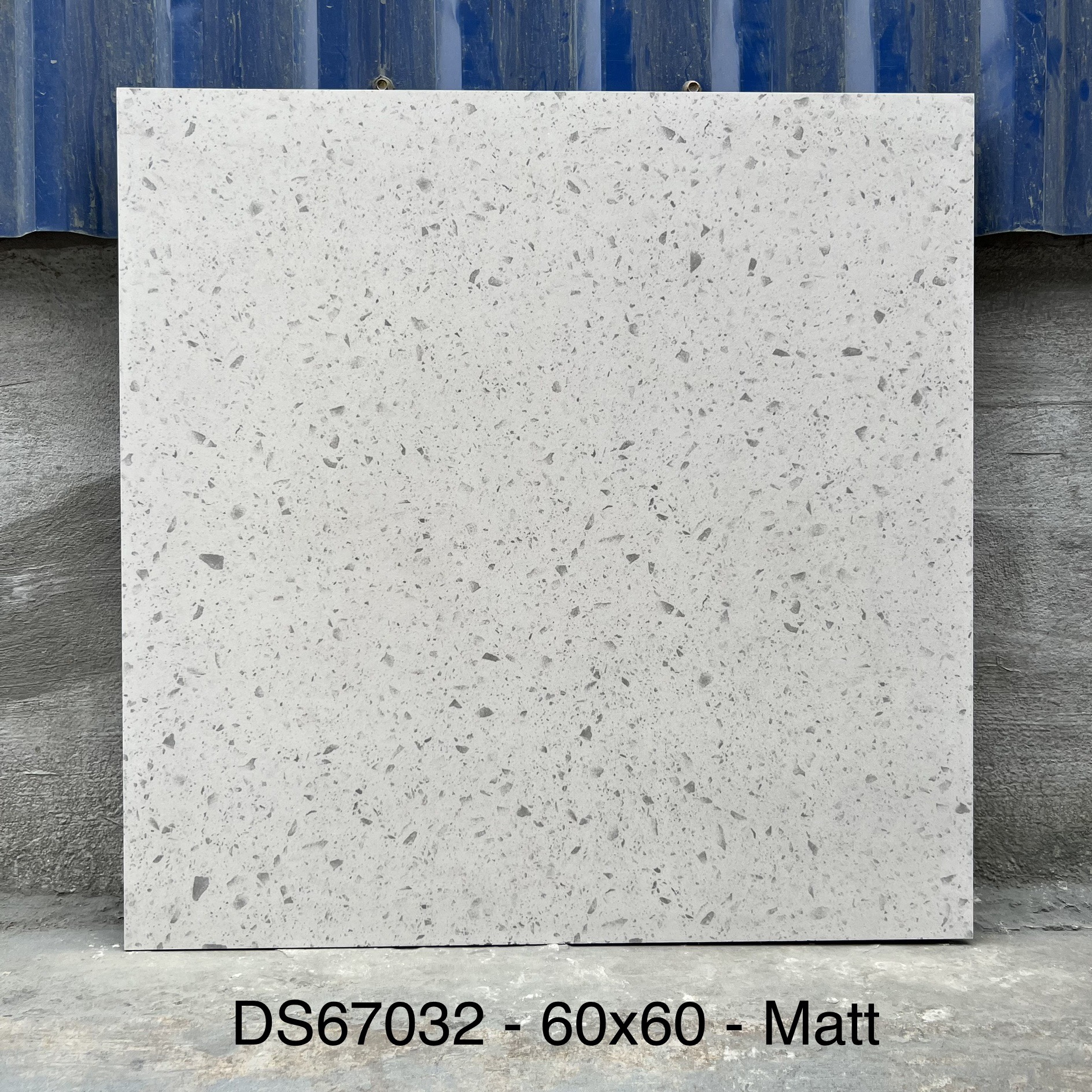 Gạch ốp lát terrazzo 60x60cm DS67032 | Bề mặt matt