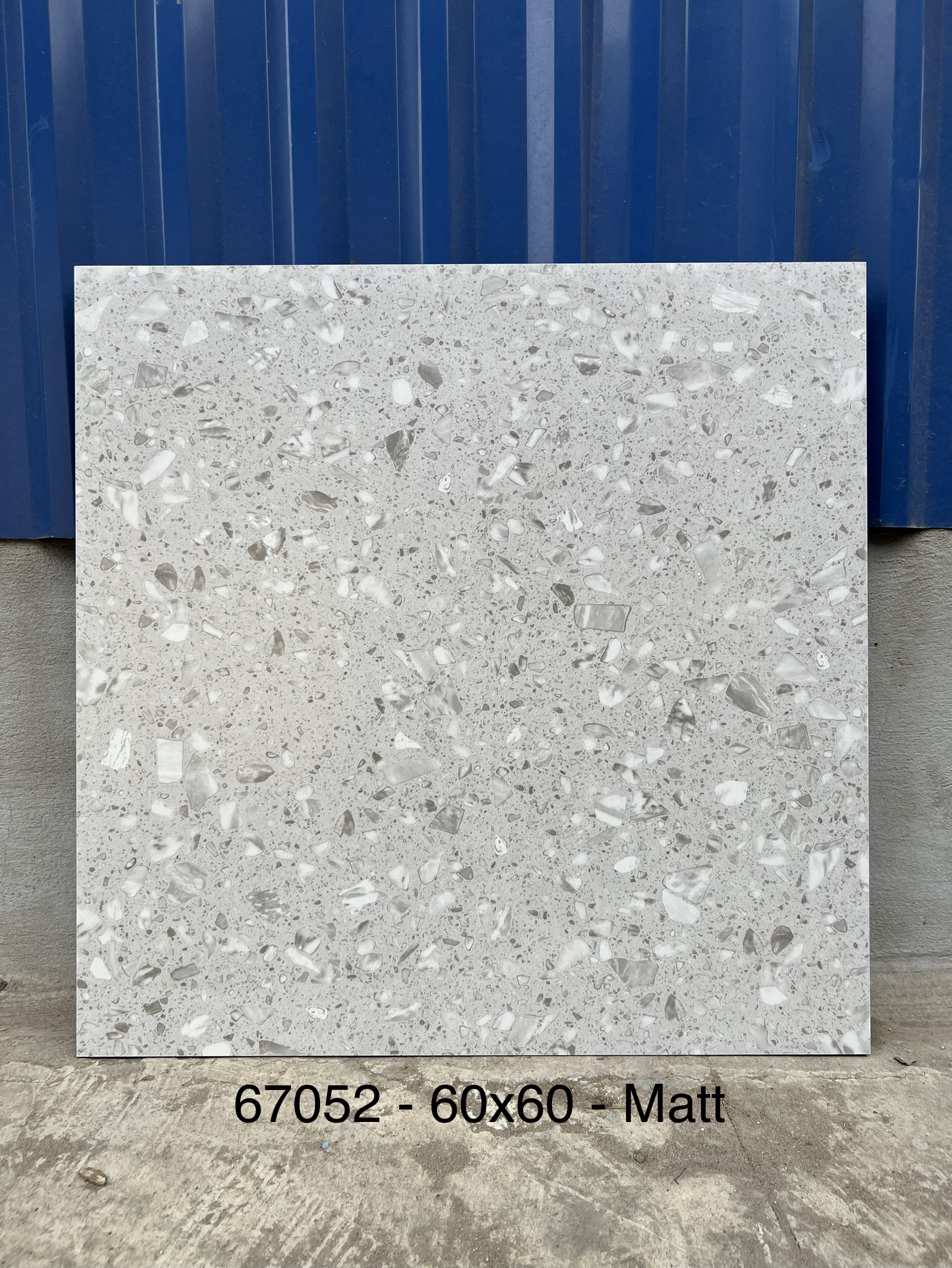 Gạch ốp lát terrazzo 60x60cm DS67052 | Bề mặt matt