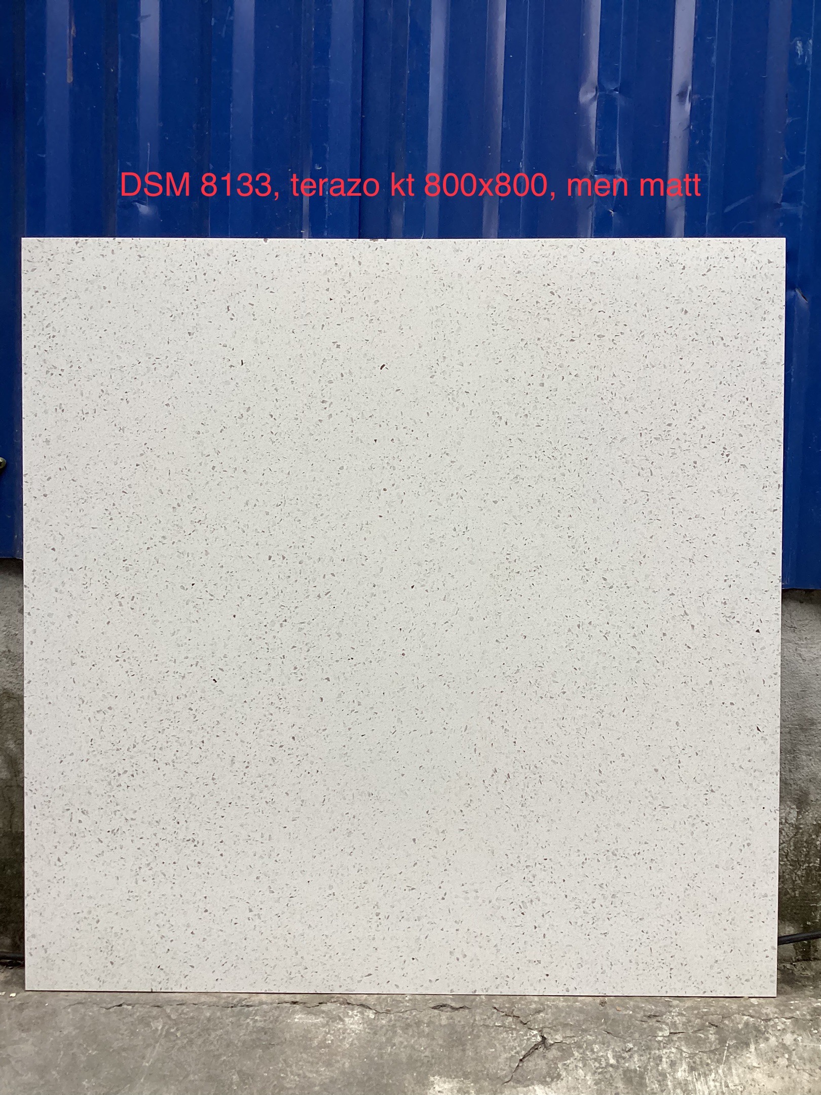 Gạch ốp lát terrazzo 80x80cm DSM8133 | Bề mặt matt