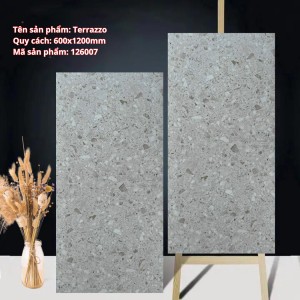 Gạch ốp lát terrazzo 60x120cm 126007 | Bề mặt matt