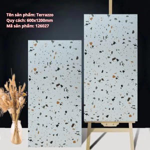 Gạch ốp lát terrazzo 60x120cm 126027 | Bề mặt matt