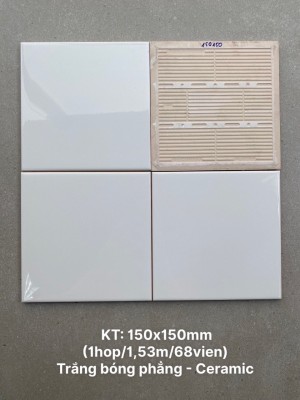 Gạch thẻ ốp tường trang trí 15x15cm 150150