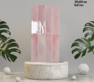 Gạch giả thẻ 30x60cm 3060-02 | Màu hồng