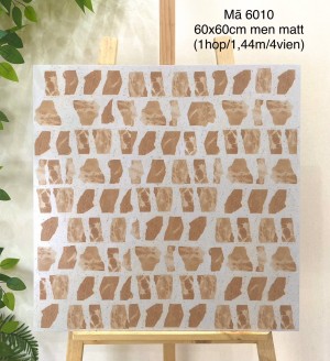 Gạch ốp lát terrazzo 60x60cm DS6010 | Bề mặt matt
