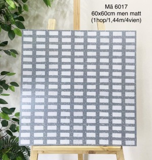 Gạch ốp lát terrazzo 60x60cm 6017 | Bề mặt matt