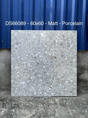 Gạch ốp lát terrazzo 60x60cm DS66089 | Bề mặt matt