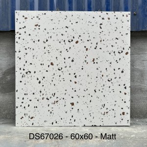 Gạch ốp lát terrazzo 60x60cm DS67026 | Bề mặt matt