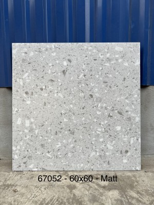Gạch ốp lát terrazzo 60x60cm DS67052 | Bề mặt matt