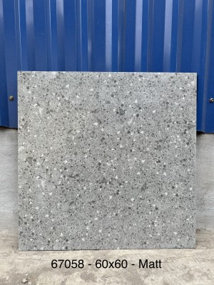 Gạch ốp lát terrazzo 60x60cm DS67058 | Bề mặt matt