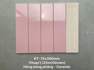 Gạch thẻ ốp tường trang trí 75x300mm 75316