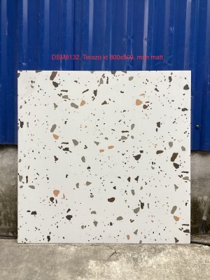 Gạch ốp lát terrazzo 80x80cm DSM8132 | Bề mặt matt