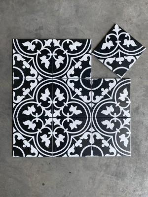 Gạch bông men 20x20cm DS2907 | Dày 8.5mm