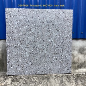 Gạch ốp lát terrazzo 80x80cm DSMF068 | Bề mặt matt