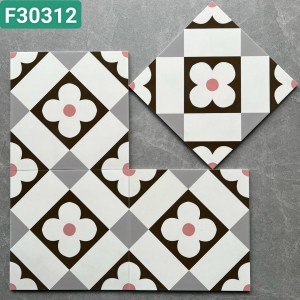 Gạch bông men 30x30cm F30312