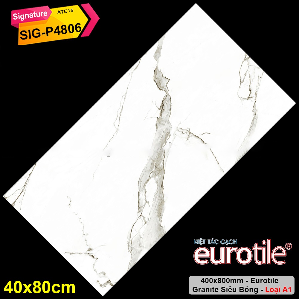 Gạch Eurotile 40x80 Signature SIG-P4806