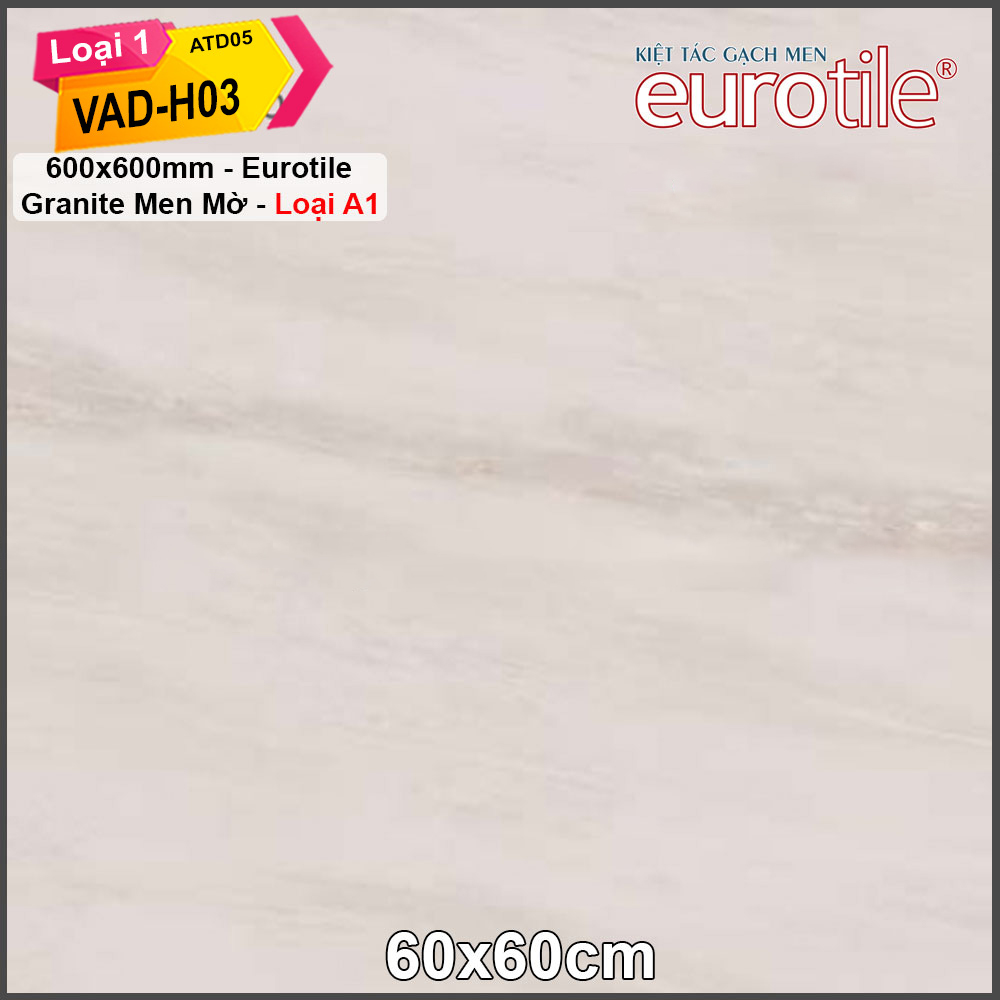 Gạch Eurotile 60x60 Vân Du VAD-H03