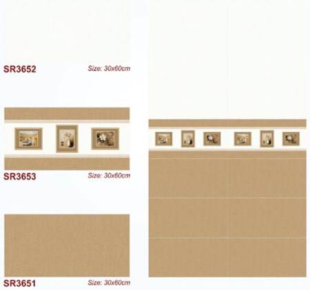 Gạch ốp tường Sunrise 30x60 SR3652
